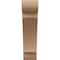 Ekena Millwork 3-inch W x 8-inch D x 12-inch H Olympic Rough Cedar Woodgrain TimberThane Knee Brace, Primed BRCUR03X08X12OLYRCPR - alternate 2
